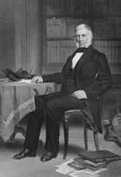 Porträt von George Bancroft (1800-91)